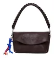 Produktbild: Desigual Half Logo Trokel Shoulder Bag Schultertasche Chocolate dunkelbraun Neu