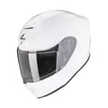 Produktbild: Scorpion Exo JNR Solid Weiß Kinder Motorradhelm  Gr. L -