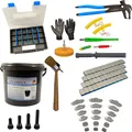Produktbild: HASKYY® 336tlg Reifen-Montage Auswucht- Klebegewichte Gummiventile Montagepaste