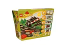 Produktbild: 🚂 LEGO® DUPLO® Eisenbahn Zubehör Set 10506 – Dunkelgraue Schienen 🚂