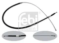 Produktbild: Für FEBI HAMULCE 36347 HANDBRAKE CABLE REAR L/R L 1560