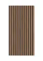 Produktbild: JANGAL 3D Wandpaneel Modular Wall Akustikpaneel, Die Holz- und Steinoberflächen sind aus Echtholz- und Echtsteinfurnier