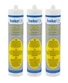 Produktbild: 3 x beko PU-Kraftkleber Montagekleber Baukleber  310 ml beige 260 100 300