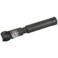 Produktbild: FISCHER Fahrrad-Mini-Luftpumpe, umschaltbar, schwarz mit Manometer, umschaltbar zwischen Druck und Volumen, - 1 Stück (85579)