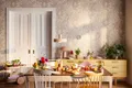Produktbild: living walls Vliestapete Stories of Life florale Tapete mit Blättern Beige Gold, leicht strukturiert, Wald, botanisch, floral, (1 St), Metallictapete für Wohnzimmer und Schlafzimmer Tapeten Wohnzimmer Flur