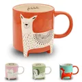 Produktbild: Winkee - Cute Animal Kaffeetasse Lama Lenny I Die süße Lama-Tasse I XXL Tasse ca. 500 ml I Cute Coffee Mug