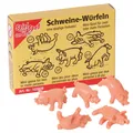 Produktbild: SCHWEINEWÜRFELN Schweine-Würfeln Glücksschweine Ferkel Reisespiel Würfel NEU