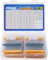 Produktbild: BOJACK 1350 Stück Widerstand 50 Werte 0 Ohm bis 5,6M Ohm 1/4W Metallfilm Set