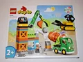 Produktbild: LEGO DUPLO 10990 Baustelle mit Baufahrzeugen, Betonmischer NEU!