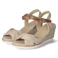 Produktbild: Tom Tailor Damen 5390040007 Keilsandale, Sand, 41 EU