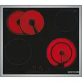 Produktbild: BOSCH PKN645FP2E Serie 6 Elektro-Kochfeld, 60 cm, schwarz, mit Rahmen aufliegend