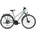 Produktbild: 2R Manufaktur Trekkingrad TRS27 Trapez, 27 Gang Shimano RD-T4100 Alivio-9 Schaltwerk, Kettenschaltung, Damenrad Trekkingrad 28 Zoll blau blau 56 cm