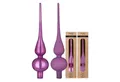 Produktbild: MAGIC by Inge Christbaumspitze, Christbaumspitze Glas 26cm 1 Stück matt / glänzend sort. - Wild Mauve