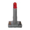 Produktbild: Busch-Jaeger 8327-1 LED-Beleuchtungseinheit mit Sockel, 1 mA, 8 bis 15 V, LED in der Farbe orange, grau, Glimm-/Glühlampen UP