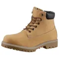 Produktbild: Dockers by Gerli Winterboots Workerboots, Schnürstiefel mit Blockabsatz braun 42 EU