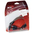 Produktbild: ACV ACV 30.4970-102 Cinchkabel 0.3 m [1x Cinch-Buchse - 2x Cinch-Stecker] Audio-Kabel, (30.00 cm)
