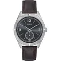 Produktbild: Guess HerrenArmbanduhr Analog Quarz Leder W0873G1
