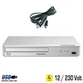 Produktbild: Panasonic Blu-ray Player silber mit HDMI, USB, 12 Volt &230 Volt für Wohnmobil, Camping