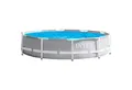 Produktbild: Intex Framepool 26702 Prisma Metal Frame Pool Aufstellpool Rund 305 cm x 76 cm (Spar-Set)