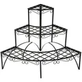 Produktbild: Pflanzentreppe Metall Blumenbank Blumenregal Blumen Garten Regal Blumenständer