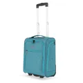 Produktbild: Travelite Handgepäck Koffer leicht, mit Liquids Bag, 2 Rollen, Cabin Underseater, Weichgepäck Trolley klein, 43cm, 28 Liter