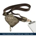 Produktbild: Original Guess Crossbody Strap Handy Gurt mit Wallet Geldbörse universal Braun