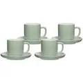Produktbild: Ritzenhoff & Breker JASPER Espressotasse mit Untertasse 100 ml 4er Set mint