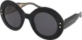 Produktbild: Carolina Herrera HER 0081/S 807 BLACK 52/27/145 Damen Sonnenbrillen