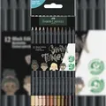 Produktbild: FABER CASTELL 116414 Buntstift Black Edition Skin Tones - 12er Etui, sortiert