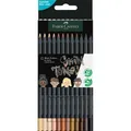 Produktbild: FABER-CASTELL Black Edition Skin Tones Buntstifte farbsortiert, 12 St.
