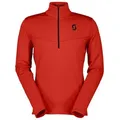 Produktbild: Scott Stehkragenpullover Defined Light Pullover mit Half Zip rot L