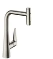 Produktbild: hansgrohe Einhebel-Küchenmischer 300 SELECT TALIS DN 15, mit sBox, Ausziehbrause Edelstahl-Optik
