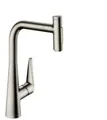 Produktbild: hansgrohe Küchenarmatur Talis Select M51 Armatur Wasserhahn 300 Ausziehbrause Edelstahl Finish