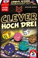 Produktbild: Schmidt Spiele 49384 Clever hoch DREI, Würfelspiel aus der Serie Klein & Fein