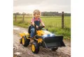 Produktbild: AIYAPLAY Elektro-Kindertraktor Spielzeugbagger mit Anhänger, Belastbarkeit 30 kg, (1-tlg), für Kinder 3-8 Jahre, Gelb