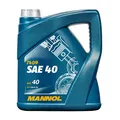 Produktbild: MANNOL 7409 Einbereichsmotoröl SAE 40, mineralisch für Dieselmotoren, 4L