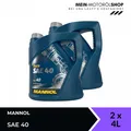 Produktbild: Mannol SAE 40 API CD CF SJ Motoröl Diesel & Nutzfahrzeuge 2x4 Liter = 8 Liter