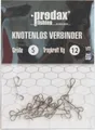 Produktbild: Predax Schnurverbinder Predax Knotenlos Verbinder schwarz - 15 Knotenlosverbinder