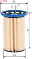 Produktbild: BOSCH F026402809 Kraftstofffilter Kraftstoffilter für Audi für Seat für VW