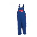 Produktbild: Planam Kinderlatzhose Kinderhose Latzhose Baumwolle kornblau mittelrot 110/116