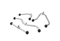 Produktbild: GORILLA SPORTS Trainingshilfe Kabelzug Griff Set, Rudergriff Breit, Bizeps Trizeps Stange, SZ Stange