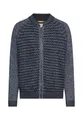 Produktbild: camel active Herren Strickjacke im Bomberstil Tintenblau, Menswear-XL
