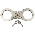 Produktbild: MFH Handschellen, mit Gelenk, stabile Ausführg., 2 Schlüssel