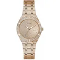 Produktbild: Damenuhr GUESS AFTERGLOW GW0312L3 Edelstahl Gold Rose Swarovski