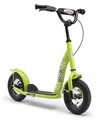 Produktbild: BIKESTAR Roller Kinderroller Tretroller Kickscooter mit Luftreifen für Jungen und Mädchen ab 4-5 Jahre | 10 Zoll Classic Kinder Scooter | Grün | Risikofrei Testen