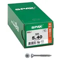 Produktbild: SPAX Universalschrauben T20 Senkkopf WIROX 0191010500405 5 mm x 40 mm, 500 St.