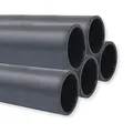 Produktbild: PVC Rohr PN10, Stange 1m x 50mm, PVC-U Druckrohr Fitting Kleberohr Muffe Pool Schwimmbecken, Menge: 5 Stück