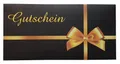 Produktbild: 100 Premium Gutschein-Briefumschläge mit goldener Schlaufe, selbstklebend