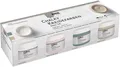 Produktbild: KREUL 75305 - Chalky Kreidefarbe im Set, 4 x 150 ml Farbe in Snow White, Mademoi