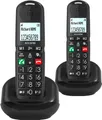 Produktbild: Alcatel XL685 DUO Schwarz Schnurloses DECT-Telefon mit 2 Mobilteilen